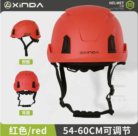 Rescue Helmet with Headlamp Clips