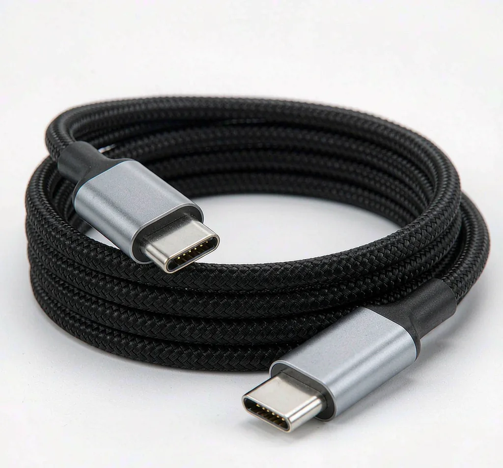 USB-C-auf-USB-C-Schnellladekabel 100W