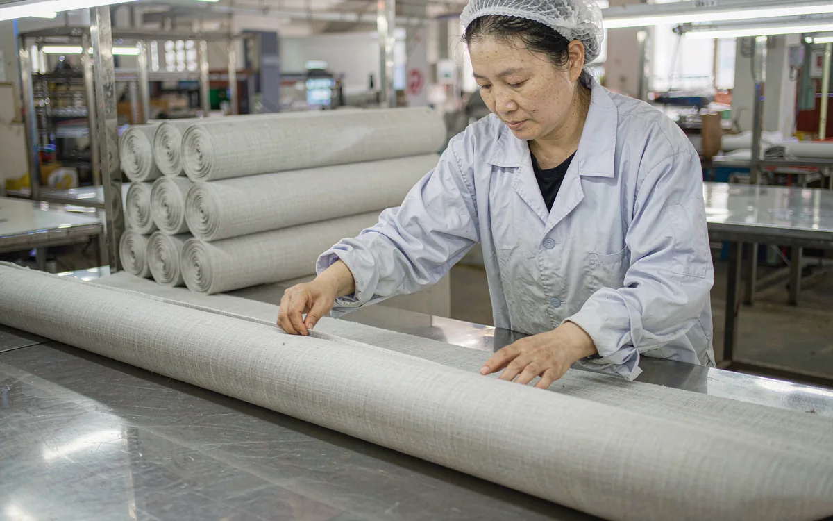 Controlul materialului textil